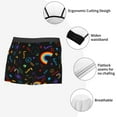 thumbnail image 3 of Yiaed Cartoon Pride Lgbt Print Men's Soft Cotton Boxer Shorts Breathable Boxers Underwear Moisture-Wicking Underwear Stretch Boxer Briefs for Man-Large, 3 of 5
