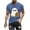 Blue, variant on T-shirts for Men Halloween Ghost Pumpkin T-shirt Short Sleeved Printed Round Neck Blouses Blue XXXL Mens Tops