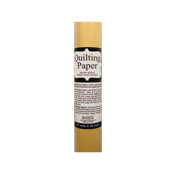 Golden Threads Quilting Paper 20ydx18"