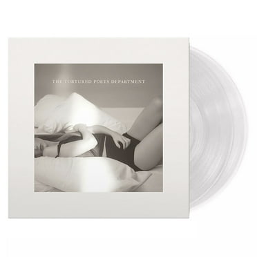 Taylor Swift The Tortured Poets Department Phantom Clear Vinyl 2xLP with Booklet