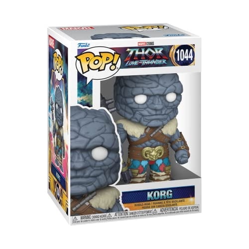 Funko Pop Marvel Thor amor y trueno Korg Funko