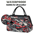 thumbnail image 3 of Herdesigns Racing Car Travel Duffle Bag for Women Men, Waterproof Weekender Carry On Bag, Sport Gym Overnight Tote Hospital Personal Item Bag Race Car, 3 of 7