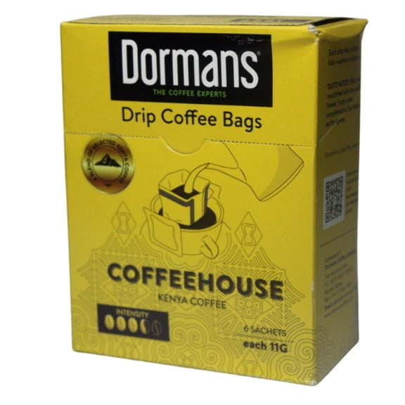 DORMANS COFFEE HOUSE DRIP BAG 11G
