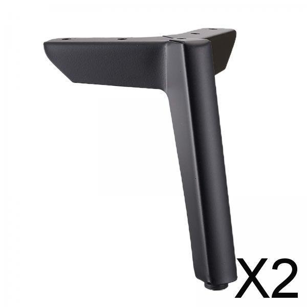 2x Patas de Muebles de Metal, Patas de Muebles de Esquina, Patas de Muebles de Bricolaje, Patas de Muebles de Estilo Moderno, Patas de Sofá para Muebl 2 piezas