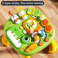 thumbnail image 2 of Baby Activity Center Table Toy with Music Piano Toys with Light for 18 Months+ Christmas Birthday Gifts, 2 of 9