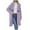 Purple, variant on DYTTDG Women's Long Plush Coat Winter Warm Long Sleeve Button Jacket Casual Loose Cardigan Fashion Coat on Clearance