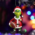 thumbnail image 2 of 12pcs 8cm Christmas Tree Grinch Pendant Hanging Ornament, 2 of 3