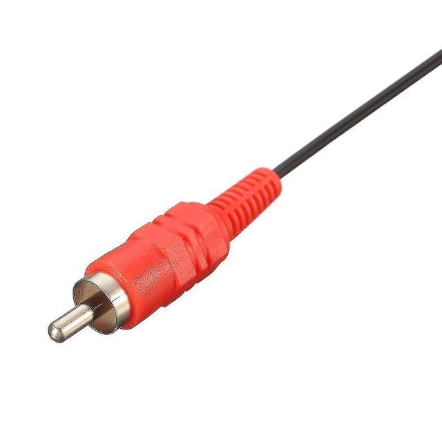 1.8M Negro Compuesto RCA AV Cable Estéreo Compuesto Audio Video TV Adaptador Cable ShuxiuWang 8390613407412