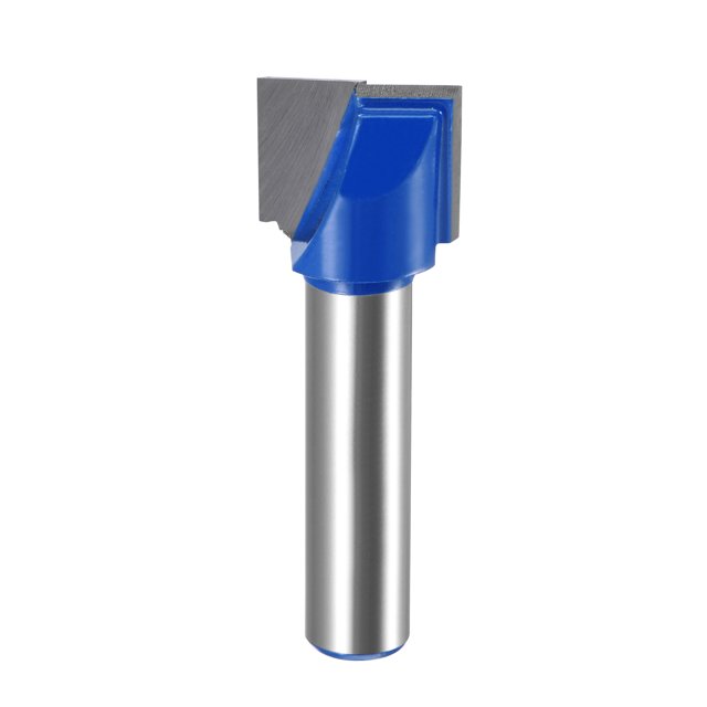 Unique Bargains 15mm Dia 8mm Shank Bottom Cleaning Router Bit 2 Flutes Carbide Tipped Cutter Uncoated for Woodworking