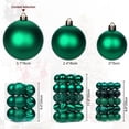 thumbnail image 3 of Esferas Navideñas Inastillables Briful 8 cm Verde Juego de 12 piezas, 3 of 7