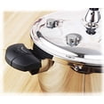 thumbnail image 4 of Super Quality Stainless Steel 304 Pressure Cooker, Six Over-pressure Safety Systems, Silver Color, One Extra Rubber Gasket, Gift Box, Mirror Polish, Three Layer Compound Bottom (13.4 QT (Dia 34 cm)), 4 of 4