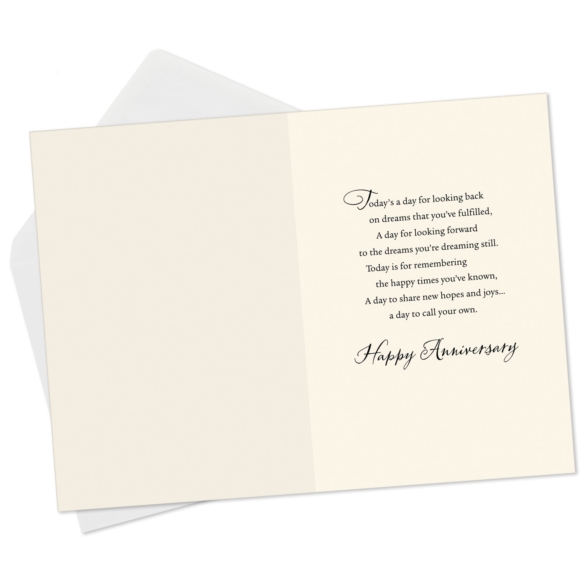 Hallmark Anniversary Card (a Day to Call Your Own)