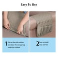 thumbnail image 6 of EEEkit Couch Sofa Chair Armrest Remote Control Storage Organizer Holder, Non-Slip Armchair Caddy Pocket Holder Organizer with 5 Pockets for Phone, Book, Magazines, Ipad, TV Remotes, 6 of 9