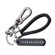 thumbnail image 3 of Riwesomey Llaveros antipérdida, llavero de coche de acero inoxidable, llavero de tarjeta de número de teléfono para regalo de fiesta, accesorios de Automoción decorativa y accesorios No.05, 3 of 8