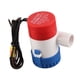 thumbnail image 2 of Bomba De Sentina De Agua Marina Eléctrica De 1100 GPH, Barco Sumergible Para Yate, Compacto, Ligero, Plástico Resistente, Acero Inoxidable, Rojo, Y Azul, 2 of 7