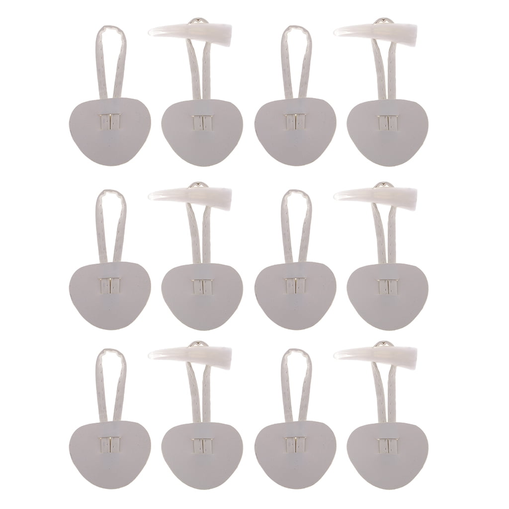 6 Pairs PU Leather Toggle Buttons Coat Duffle Sewing Buttons