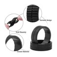 thumbnail image 2 of 2 Pcs Non- Wheel Tires for Braava 380 380T 320 Mint5200 Robot Vacuum Cleaner Replacement Parts, 2 of 4