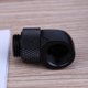 thumbnail image 2 of Conector de tubo de agua giratorio de 90 grados de rosca doble interior exterior G1/4 (negro) Tmvgtek Para Estrenar, 2 of 5