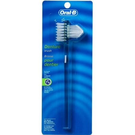 Oral-B Denture Brush Dual Head 1 Each (Pack of 2)