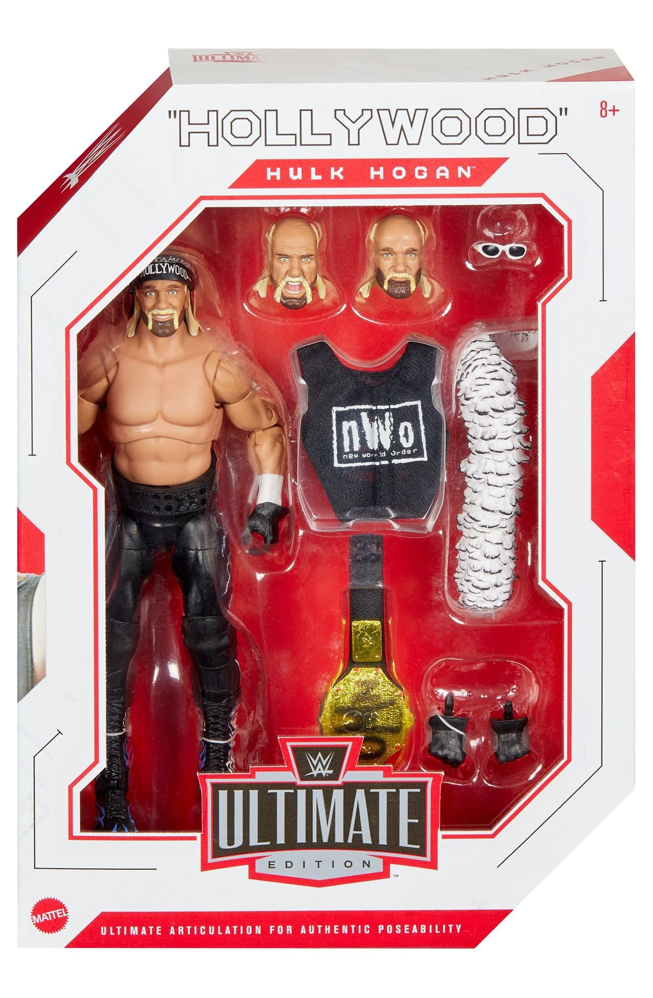 WWE Hollywood hogan フィギュア WWE Hollywood Hogan Ultimate Edition Action Figure - Walmart.com