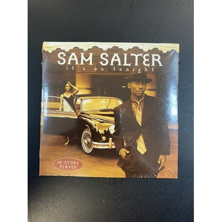 Sam Salter - It's On Tonight - New Factory Sealed CD - IN STORE PLAY CD