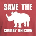 thumbnail image 3 of CafePress - Chubby Unicorn Rhino T Shirt - Mens Comfort Colors Shirt, 3 of 5