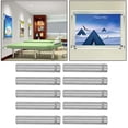thumbnail image 4 of Tornillo de montaje, 12 piezas, separador de pared de acero inoxidable, tornillos separadores, solución innovadora, 4 of 12
