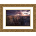 thumbnail image 1 of Moore, Chris 18x13 Gold Ornate Wood Framed with Double Matting Museum Art Print Titled - Above and Beyond, 1 of 4