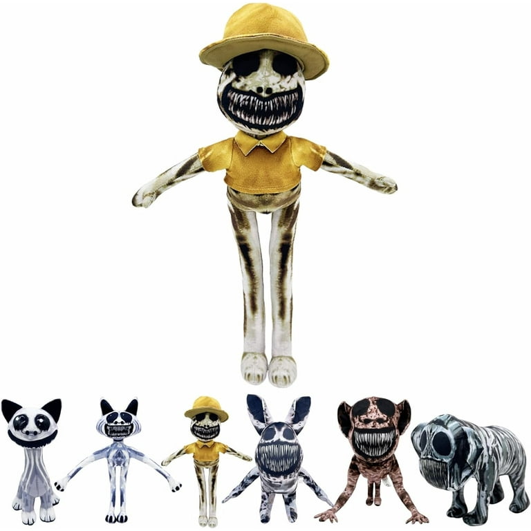 Zoonomaly Plush - 6Pcs Zoo Anomaly Zookeepers Monster Smile