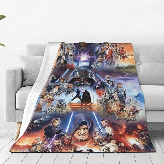 Star War-S Ultra-Soft Micro Fleece Blanket Cozy Blanket Thick Warm Plush Throw Blanket Sofa Cushion