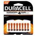 thumbnail image 1 of Duracell Hearing Aid Batteries with Easy-Fit Tab, Size 13 8 Pack, 1 of 4