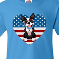 thumbnail image 4 of Inktastic Boston Terrier Dog US Flag July 4th Youth T-Shirt, 4 of 5