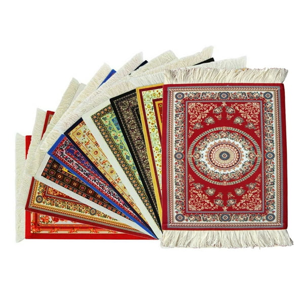 Rug Mouse Pad Oriental Persian Carpet Mouse Mat Computer Mousepad for Table Decor