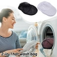 thumbnail image 5 of 2 In 1 Hat Washer With Hat Bag Hat Organizer Washing Hat Rack Baseball Cap Storage Bracket, 5 of 7