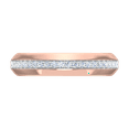 thumbnail image 3 of 1/4 Carat Men Diamond Wedding Band Ring in 10K Gold (Ring Size 7.25), 3 of 6