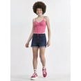 thumbnail image 2 of No Boundaries High Rise Denim Rolled Cuff Shorts, 3'' Inseam, Women's, 2 of 5