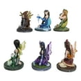 thumbnail image 2 of Pack Of 6 Fantasy Pretty Fairy Garden In Their Whimsical Worlds Small Figurines, 2 of 9