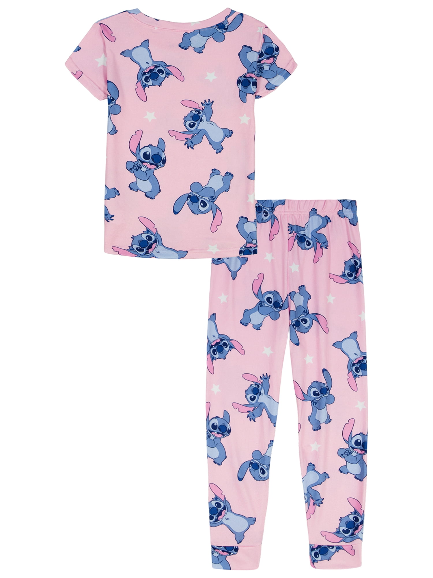 Kids Short Sleeve and Pant Snug Fit Pajama Set, 2-Piece, 4-10