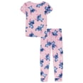 thumbnail image 2 of Kids Short Sleeve and Pant Snug Fit Pajama Set, 2-Piece, 4-10, 2 of 3