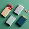 thumbnail image 2 of Pink Portable Small Pill Case for Daily Use 4Pcs 3.73X2.36X0.79in, 2 of 8
