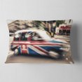 thumbnail image 2 of Designart UK Cab in London - Cityscape Photography Throw Pillow - 12x20, 2 of 5