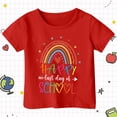 thumbnail image 4 of MEZZALL Last Day Of School T-Shirt Toddler Boys Girls Kids Short Sleeve O-Neck Happy Funny End Of School Year Graduation Shirts Graphic Tee Tops Cute Child Blouses Clothing, 4 of 5