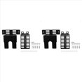 thumbnail image 1 of 4 Piezas de Acero Inoxidable Rotisserie Motor Bracket Set Universal Barbecue Motor Support Plates Outdoor Camping BBQ Tools, 1 of 5