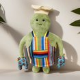 thumbnail image 5 of Lindo muñeco de chef de peluche - Animación Tiny Chef Show - Peluche suave decorativo, 28 cm, colores surtidos, 5 of 5