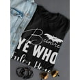 thumbnail image 3 of Beware Ye Who Enter Here T-Shirt Women -Image by Shutterstock, Female 4X-Large, 3 of 4