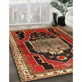 thumbnail image 2 of Ahgly Company Indoor Rectangle Traditional Red Persian Area Rugs, 5' x 7', 2 of 6