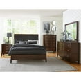thumbnail image 2 of Lexicon Cotterill Eastern King Sleigh Bed in Dark Cherry, 2 of 8