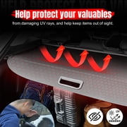 Ikon Motorsports Compatible with 11-16 Kia Sportage OE Retractable Cargo Cover Rear Trunk Luggage Shade