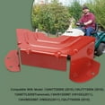 thumbnail image 4 of Lawn Mower Maintenance Mower Deck Cover Lawn Mower Spindle Cover Left And Right Side Pulley Protection Red Color, 4 of 9