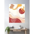 thumbnail image 2 of Bloom Poster Wall Art, Modern Wall Decor For Living Room Bedroom, 12x18 UNFRAMED, 2 of 3